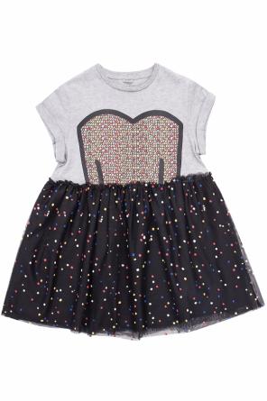 Dress with tulle skirt, zdjęcie 1 Dress with tulle skirt od Stella McCartney Kids